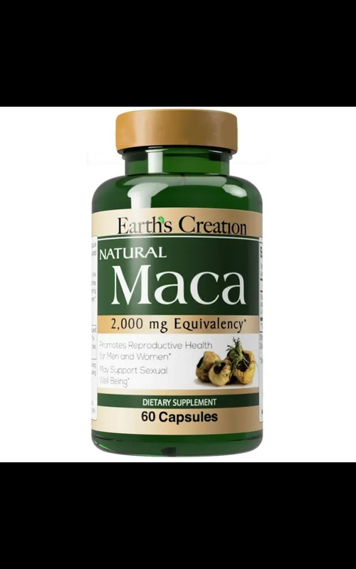 Earth Creation Natural Maca 2000mg